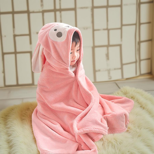 Cape de bain bebe: Doux, absorbant et douillet