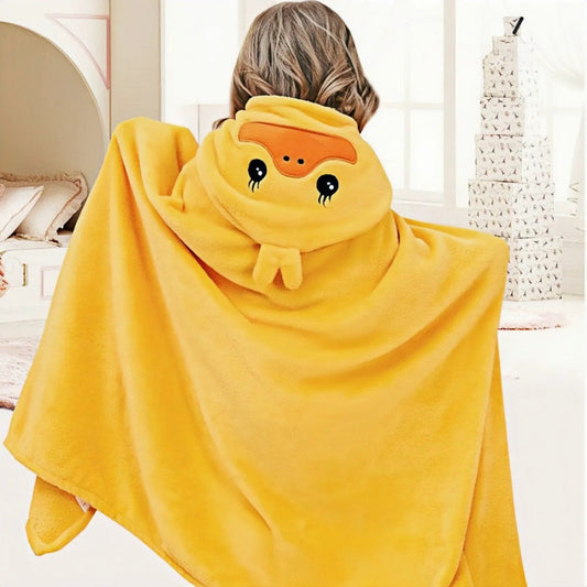 Cape de bain pour bebe: Ultra douce, absorbante et sécuritaire