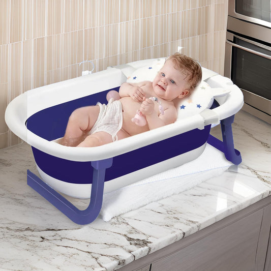 Baignoire Bébé Pliable- LittleBathBalm™