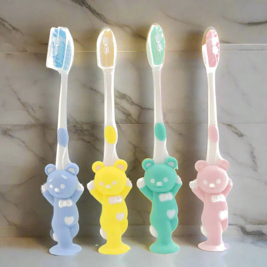 Brosse à Dent Bebe - CartoonToothbrush™ - Ours - Mon bon bebe