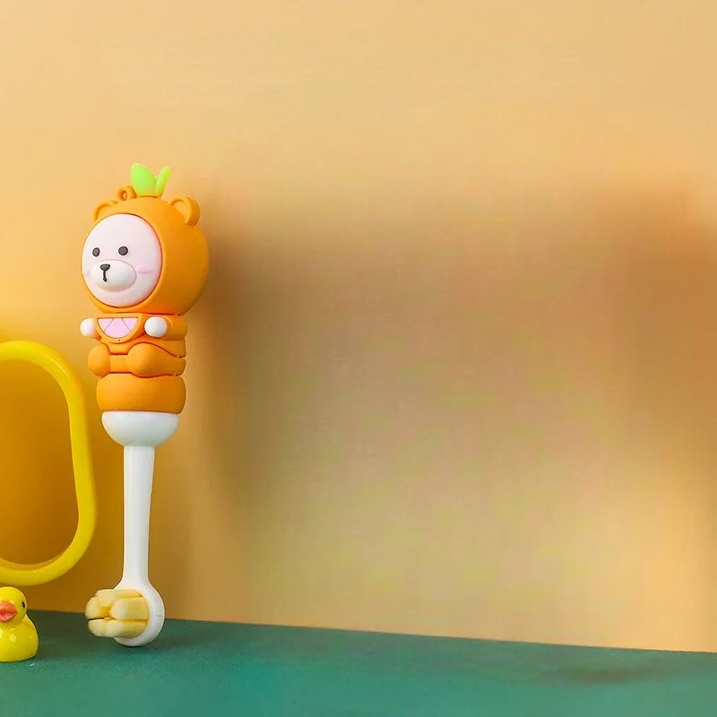 Brosse à Dents - CuteBabyToothbrush™ - Orange - Mon bon bebe