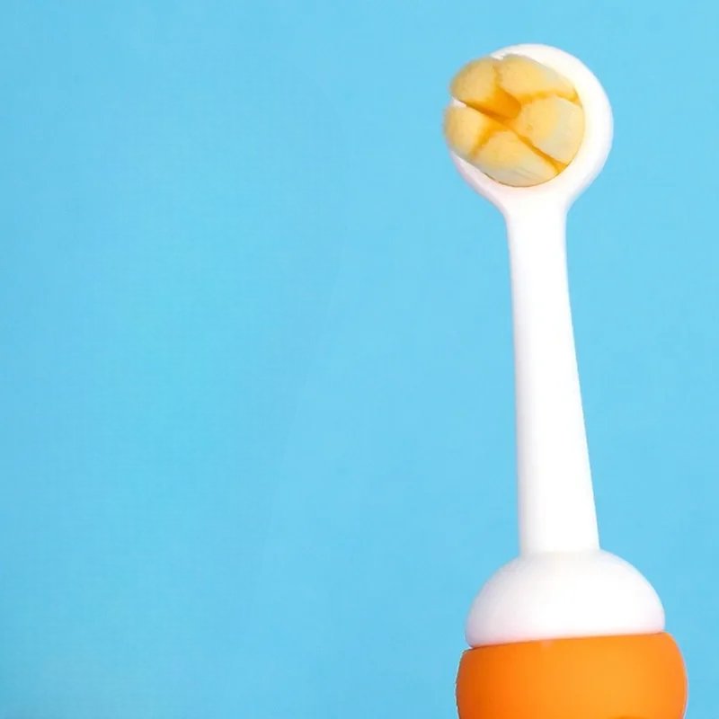 Brosse à Dents - CuteBabyToothbrush™ - Orange - Mon bon bebe