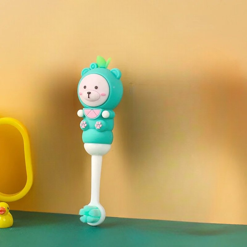 Brosse à Dents - CuteBabyToothbrush™ - Vert - Mon bon bebe
