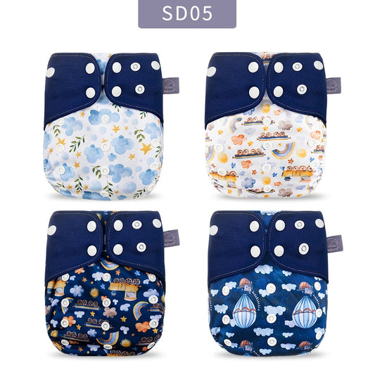 Couche bebe lavable-BabyLearnPanties™- 4 Pièces