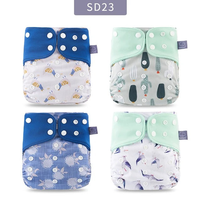 Couche bebe lavable-BabyLearnPanties™- 4 Pièces