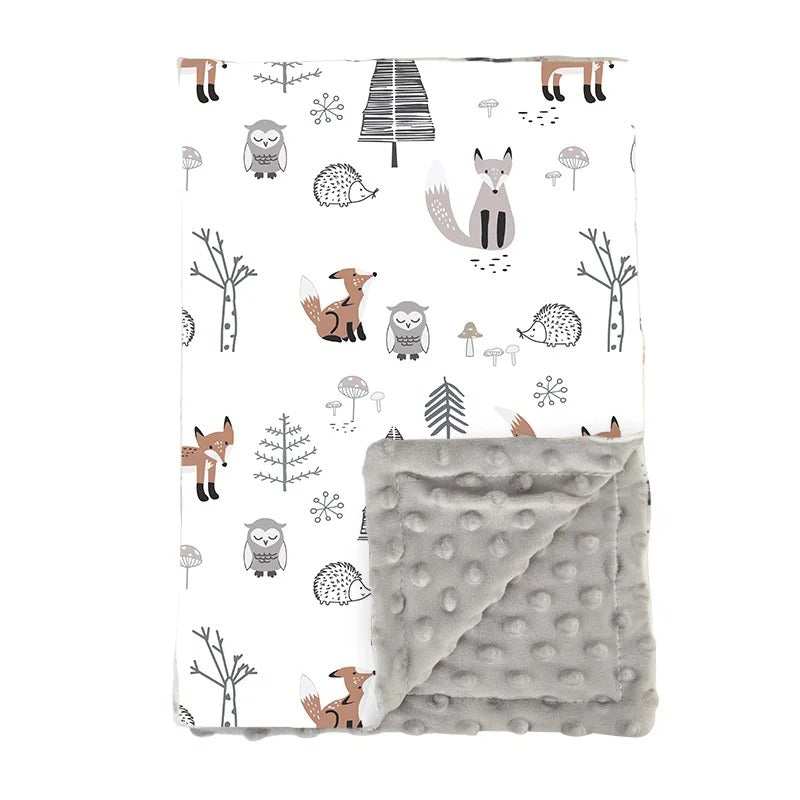 couverture bebe -BabySweetTowel™ - Motif Animal