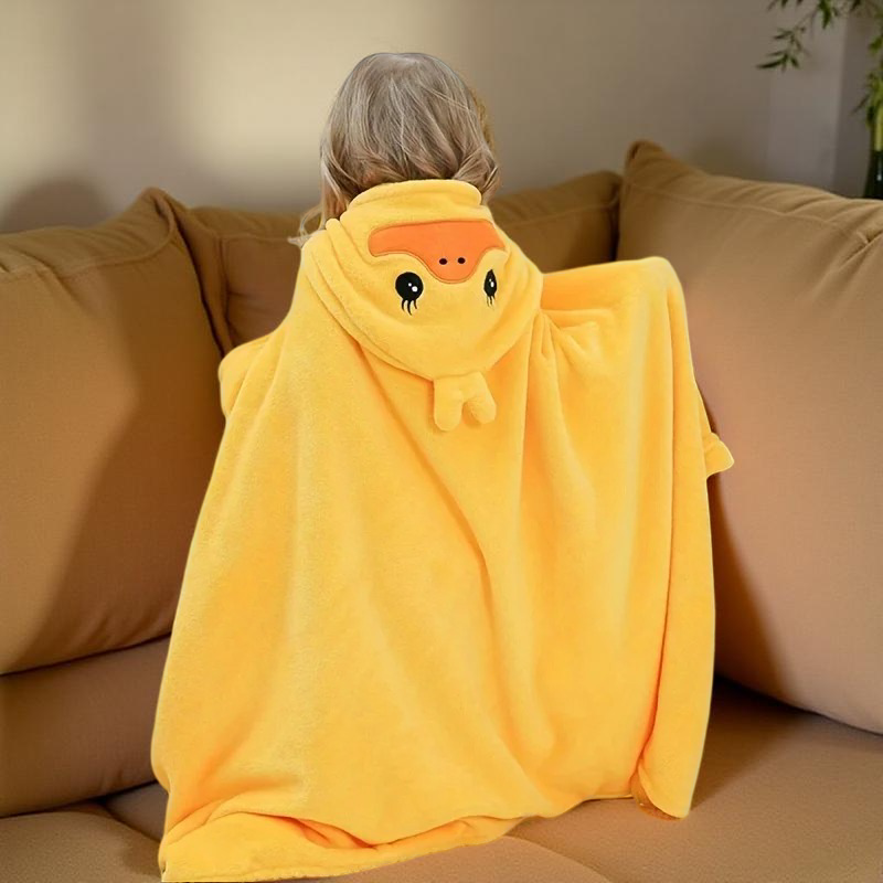 Cape de bain pour bebe - BabyBathTowel™