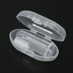 Brosse à dents en silicone souple pour bébé-BabyCuteToothBrush™