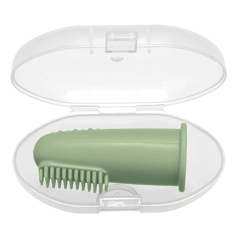 Brosse à dents en silicone souple pour bébé-BabyCuteToothBrush™
